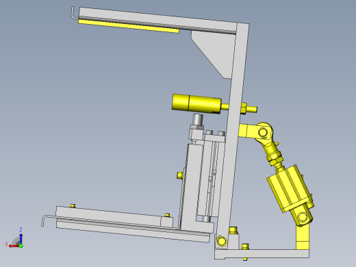横向工件收纳盒搬运后视缩略图
