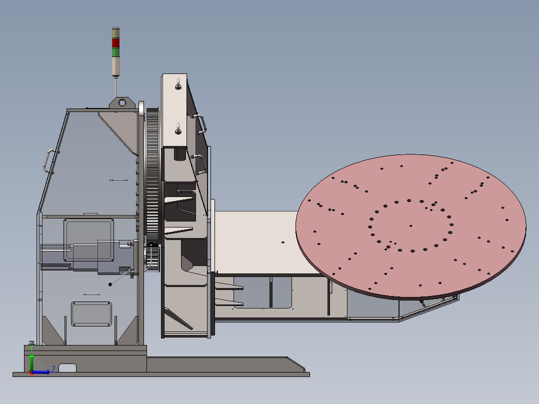 K3467-2.5吨L型焊接变位机左视图