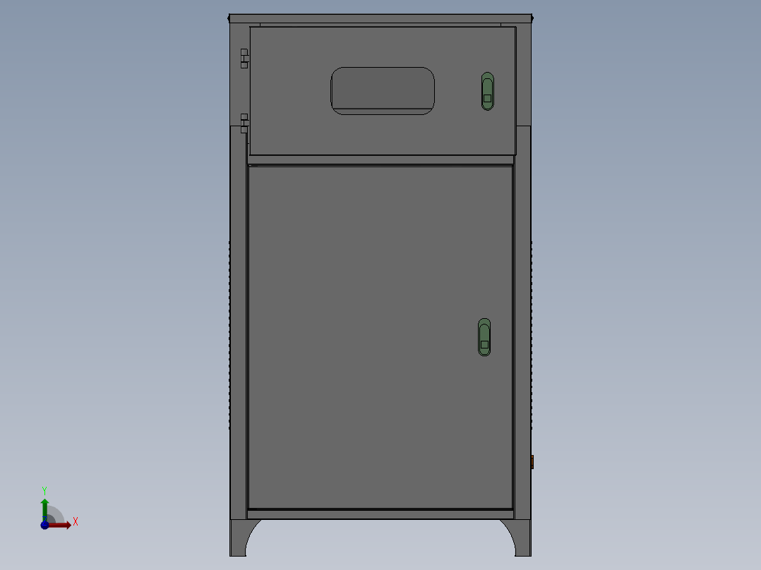 除尘降温消毒除臭设备sw16可编辑前视图