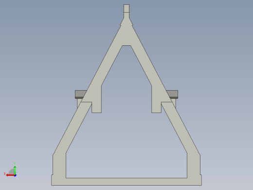 巴黎圣母院模型后视缩略图