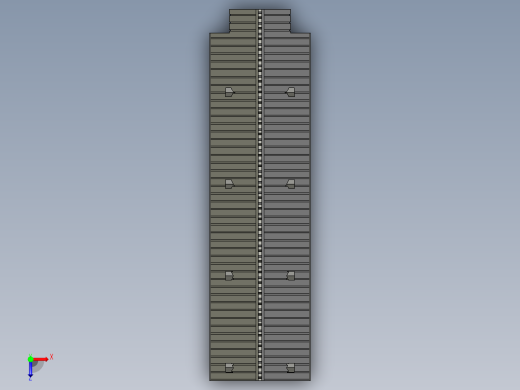 巴黎圣母院模型俯视缩略图