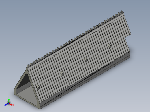 巴黎圣母院模型正等轴测缩略图