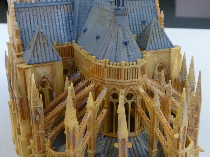 巴黎圣母院模型