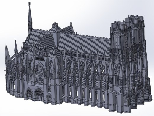 巴黎圣母院模型缩略图