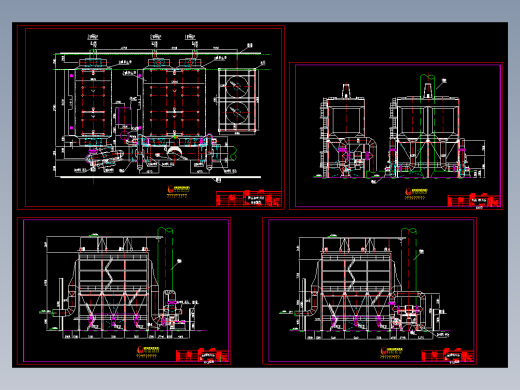 脱硫,除尘工程四总图