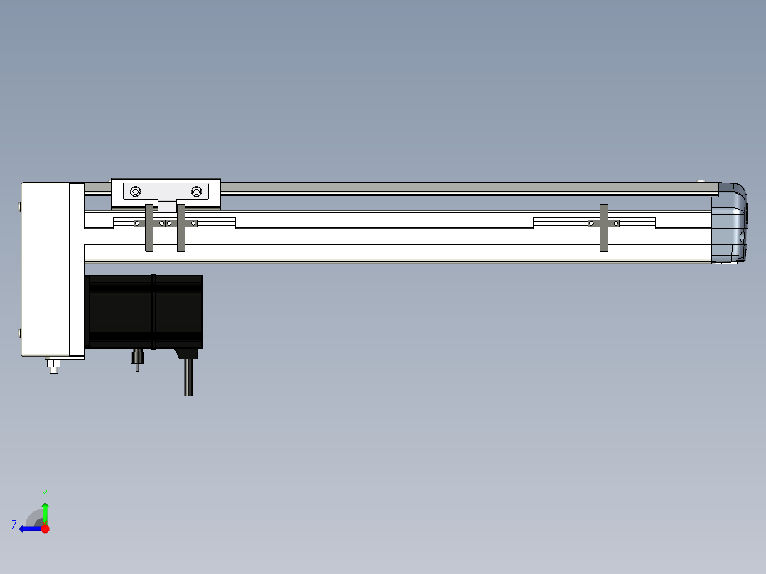 Toyo东佑达直线模组-ETH12-350-BM-200W右视图