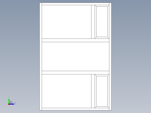 铝窗左视缩略图