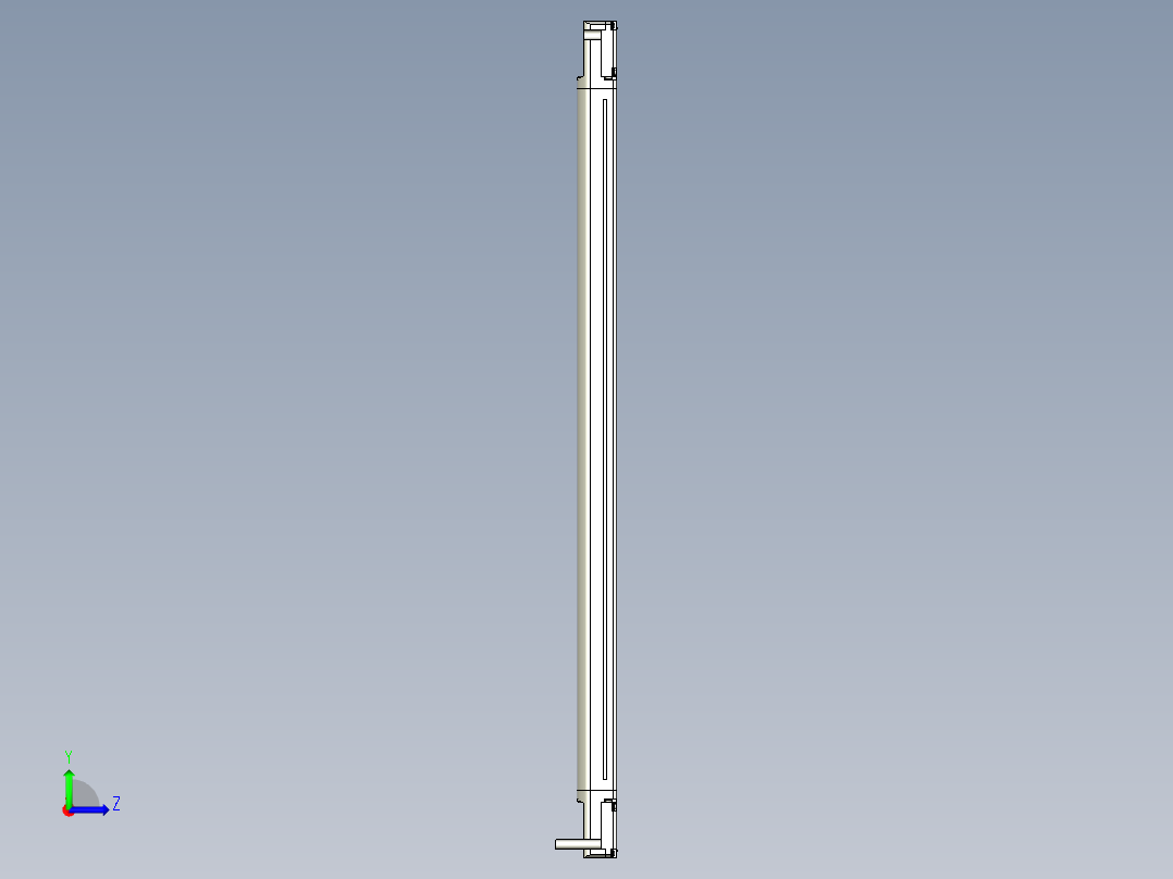 基恩士SL-V28H(S)_R_kc图纸模型左视图