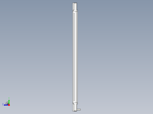 基恩士SL-V28H(S)_R_kc图纸模型右视缩略图