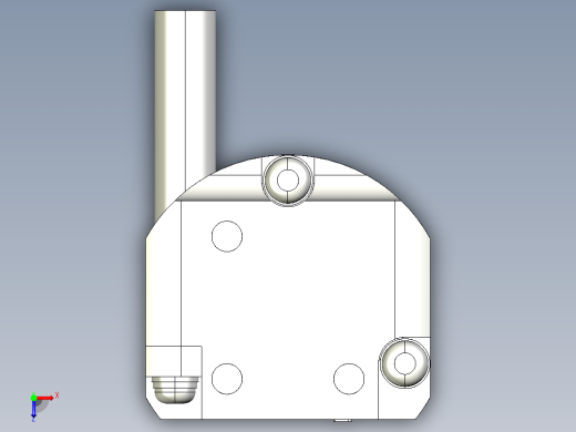 基恩士SL-V28H(S)_R_kc图纸模型俯视缩略图