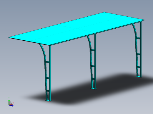 停车棚 停车楼 (4)
