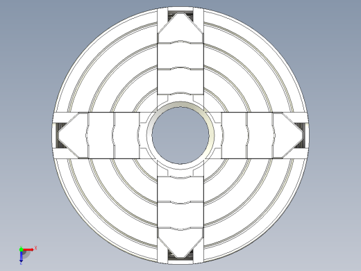 小四块卡盘俯视缩略图