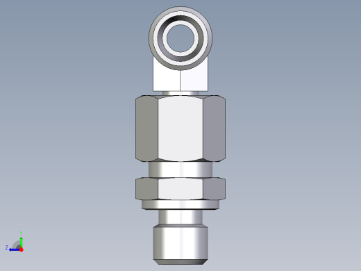 卡套式工业通用硬管接头EO_Assembled_adjustable_standpipe_branch_tee_EVT08LMOMD71右视缩略图