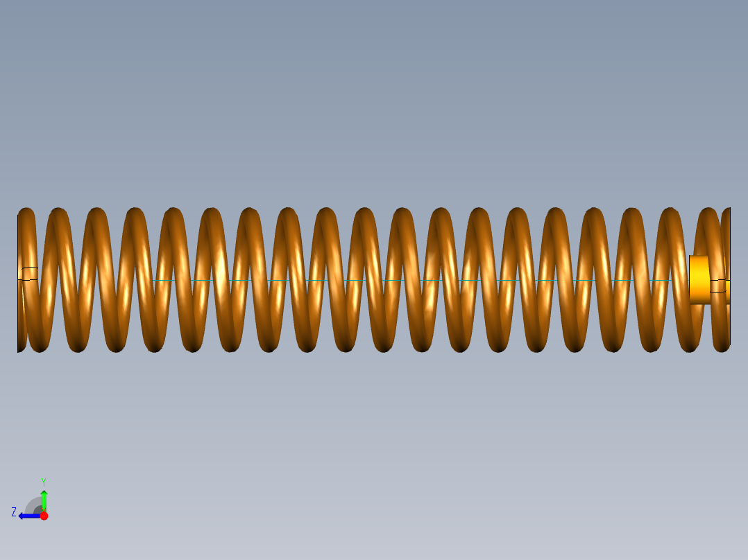 阀座铣面夹具（CAD图+UG三维）右视图