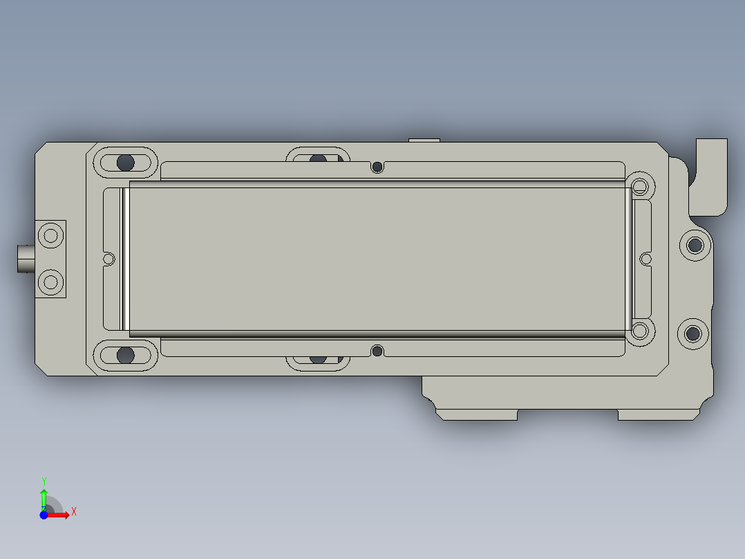半封闭丝杆滑台MT75BS.L#.350.BR.P10.C3前视图