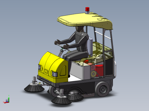 电动驾驶清扫车