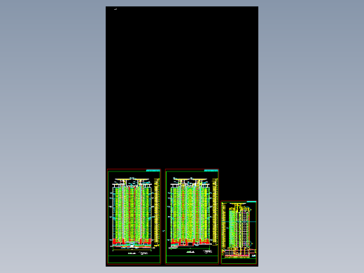 高层建筑立面建施