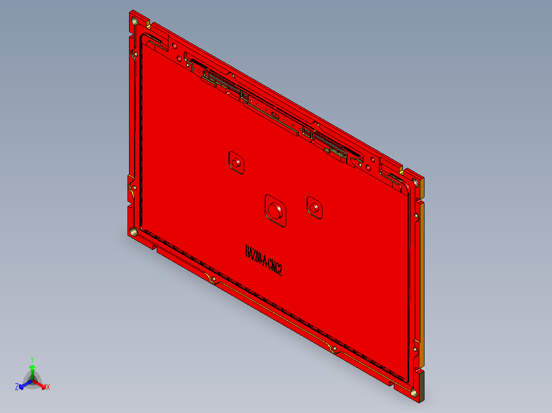 BAZ80-A-笔记本CNC工装夹具三维模型CNC2