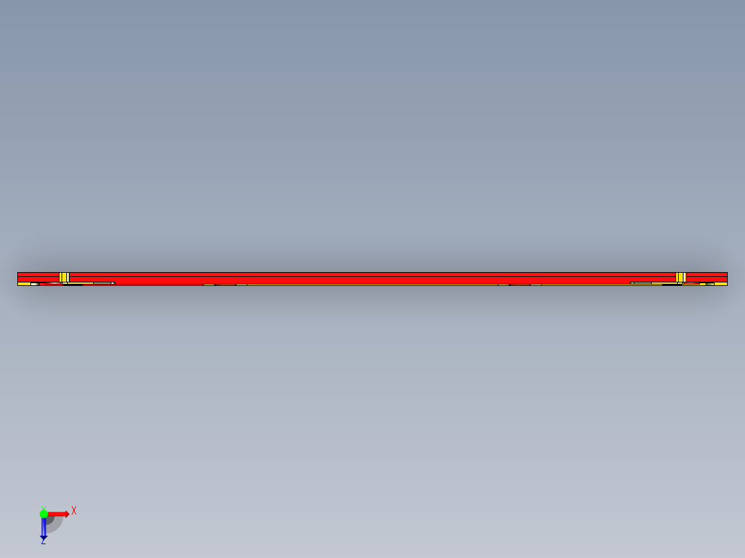 BAZ80-A-笔记本CNC工装夹具三维模型CNC2俯视图