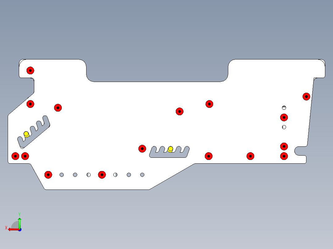 右手片式开箱机proe5.0.zip后视图