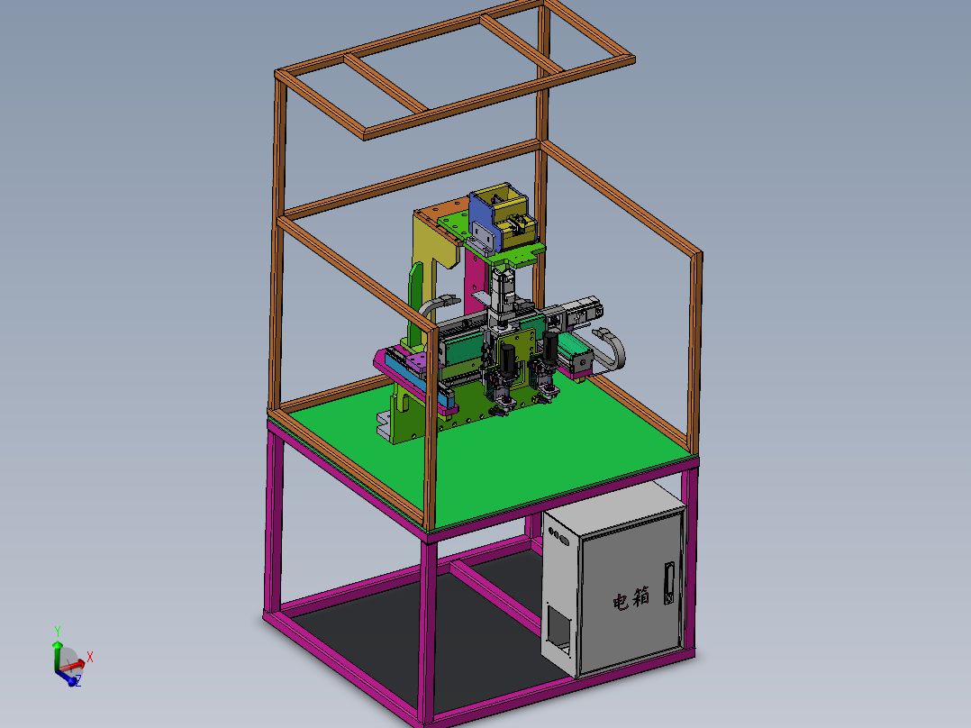 十字螺丝拧紧设备sw18可编辑