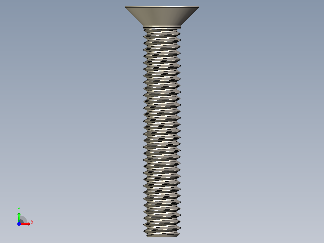 Screw_ISO_10642_M4x25_A2.STEP前视图