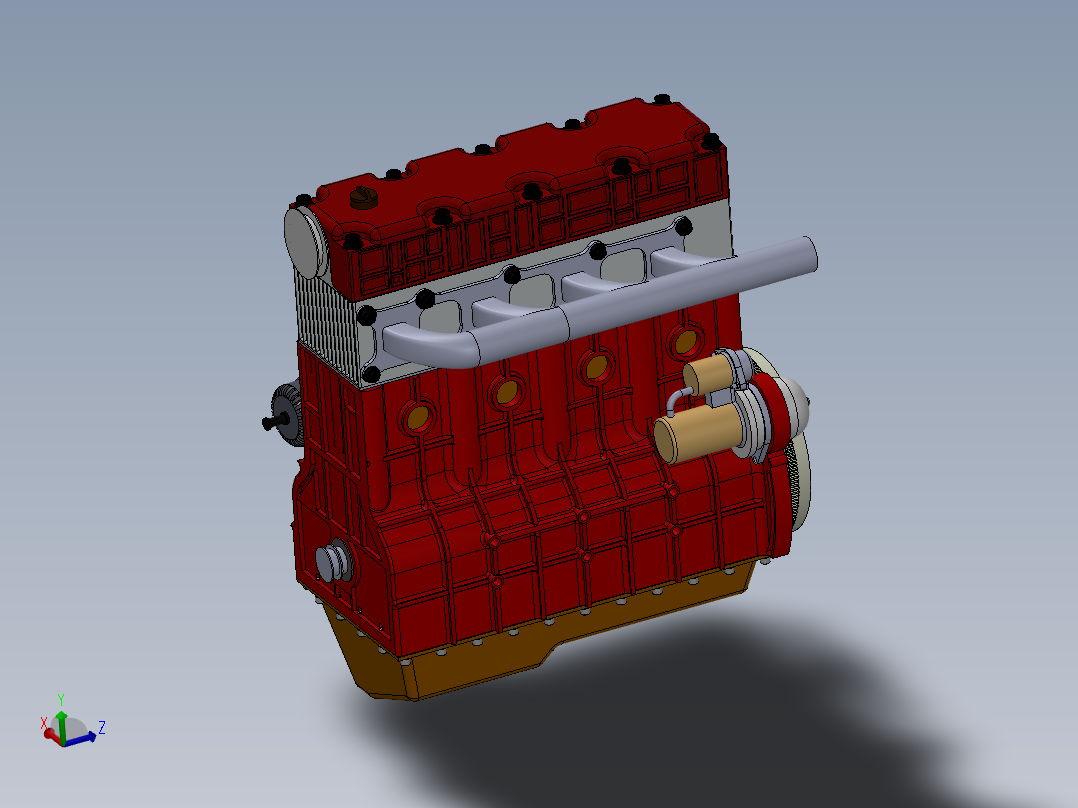 直列 4 缸发动机