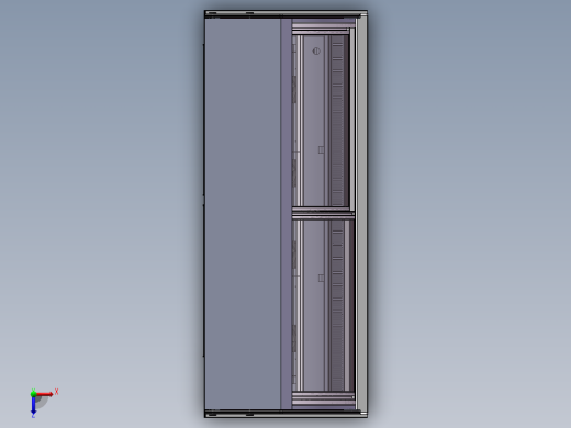 电控柜、冷藏展示柜俯视缩略图