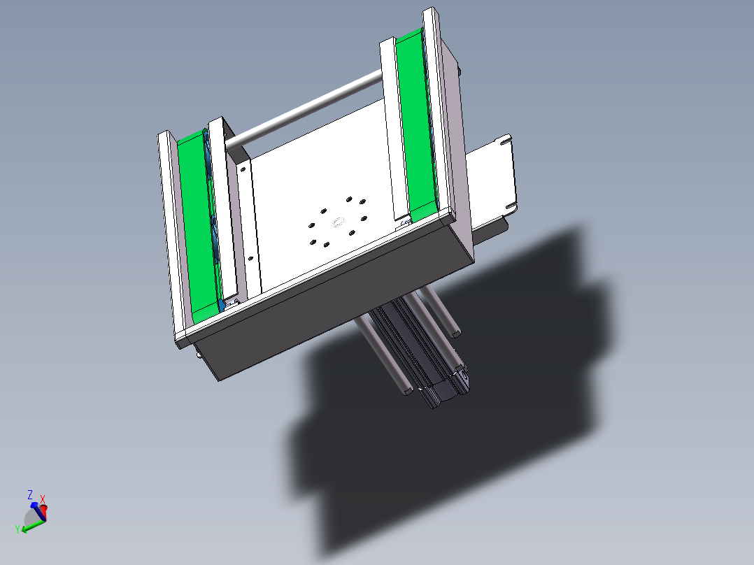 顶升双皮带输送机