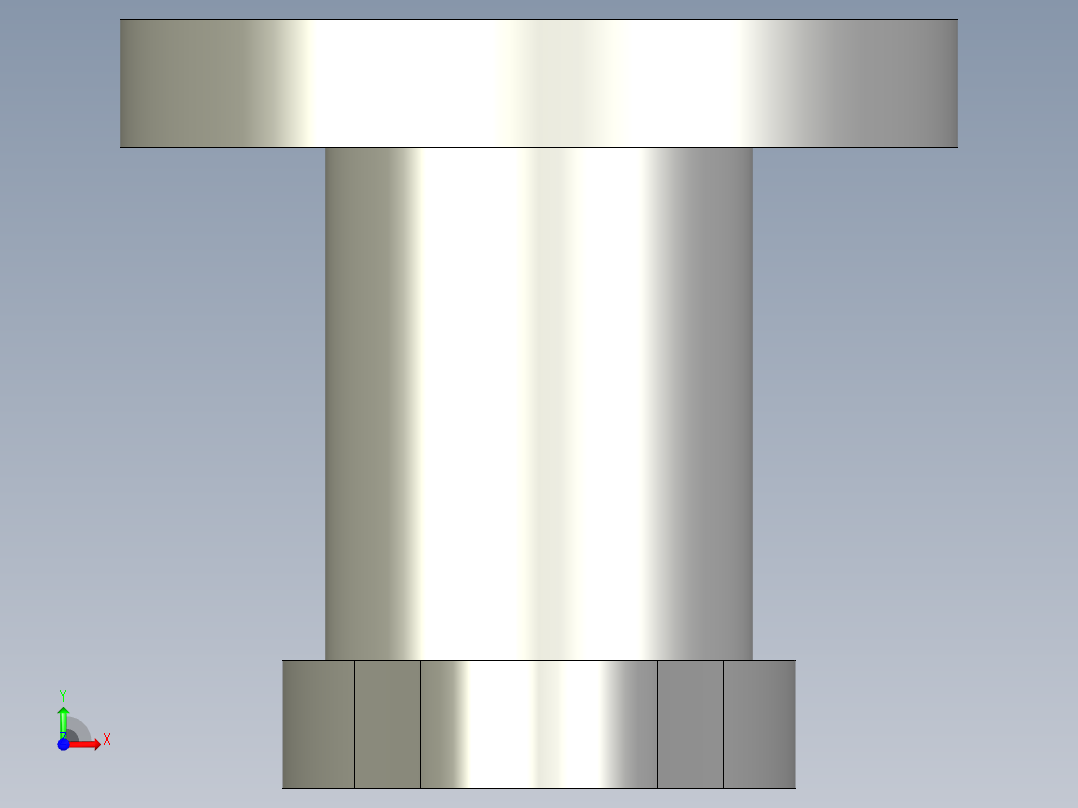 法兰适配器前视图