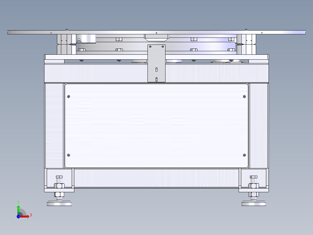 检测旋转台 1761748前视图