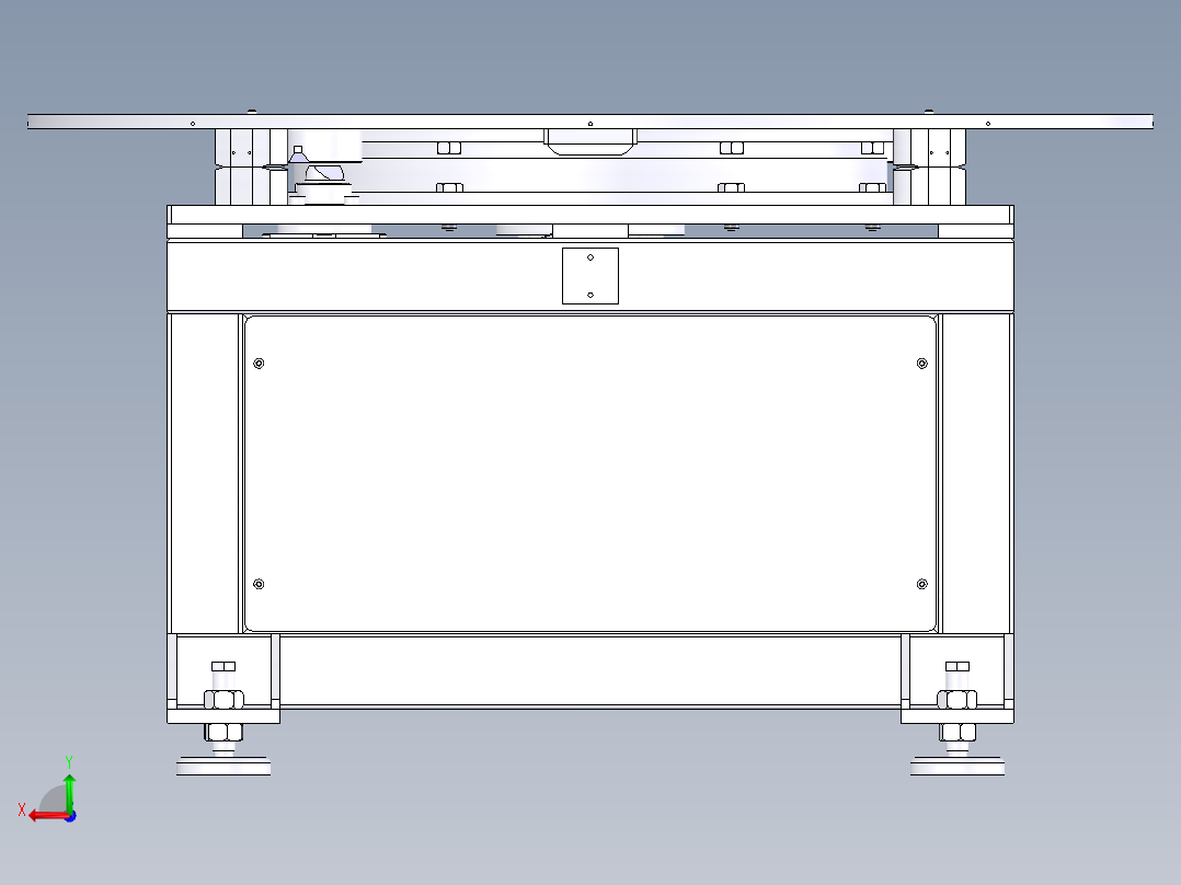 检测旋转台 1761748后视图