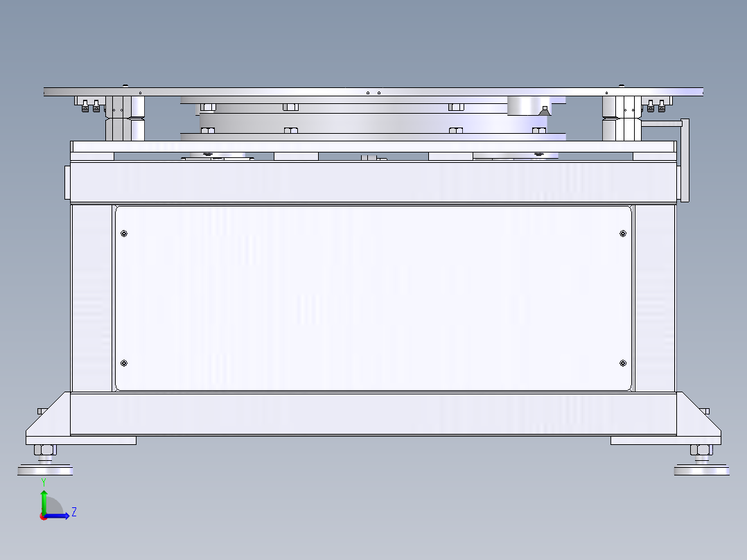检测旋转台 1761748左视图