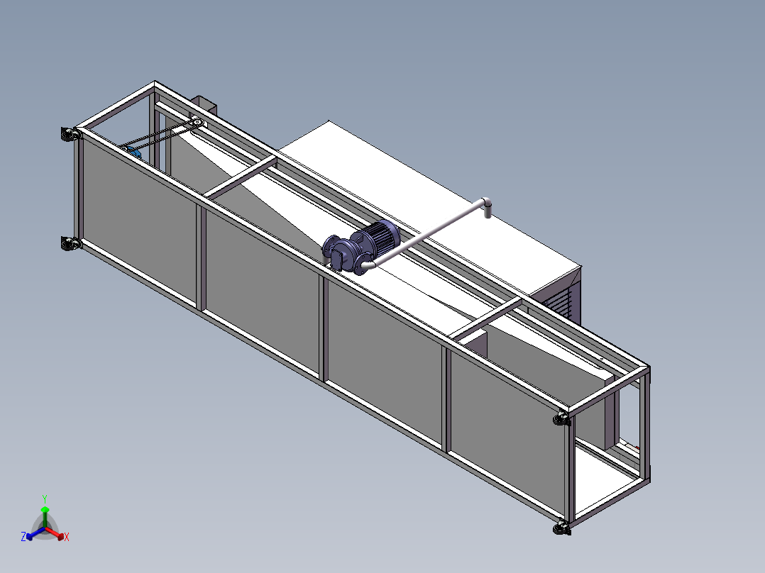 自动洗碗机 411019正等轴测图