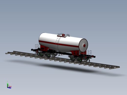 火车机车列车zaes-type-tank-wagon-62m3-1831-模型格式为 sw