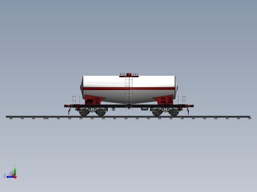 火车机车列车zaes-type-tank-wagon-62m3-1831-模型格式为 sw右视缩略图