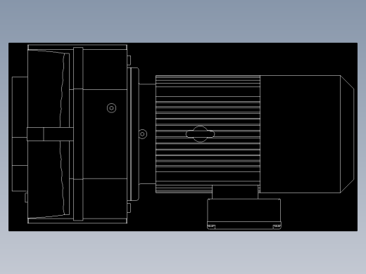 SEW电机常用型号CAD图
