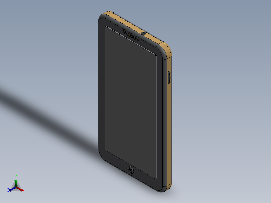 手机概念12正等轴测图