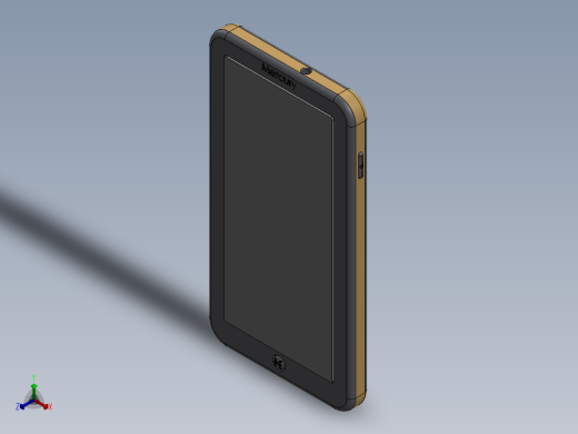 手机概念12正等轴测缩略图