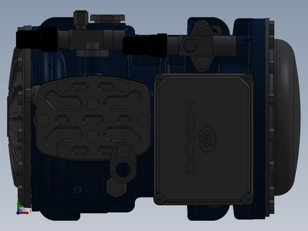 压缩机Dorin H200CS前视图