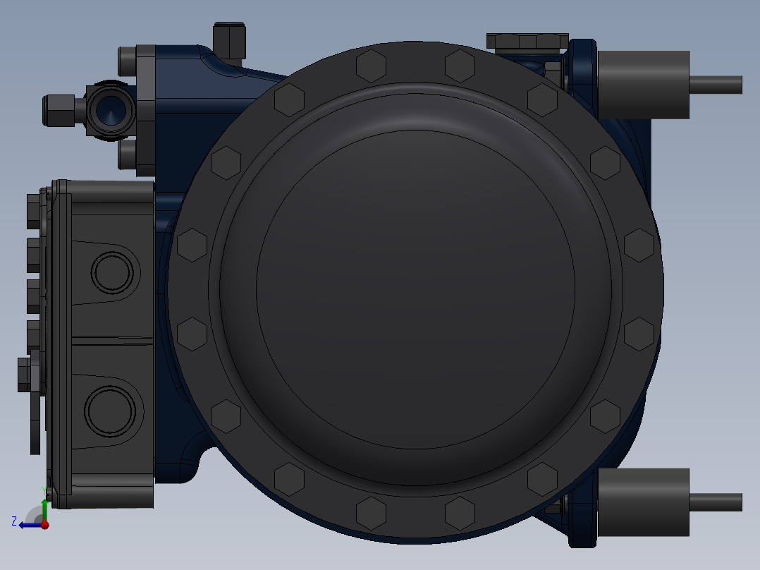 压缩机Dorin H200CS右视图