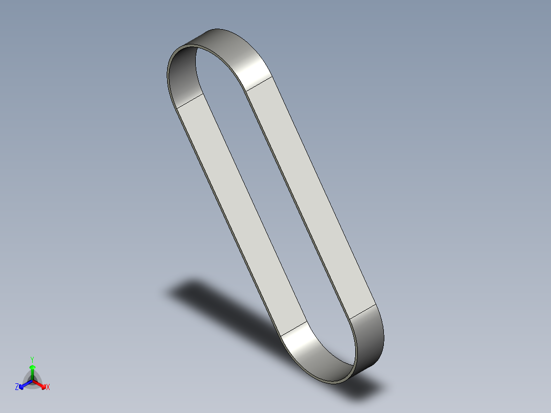 同步带YZ-TBN150XL050主视图