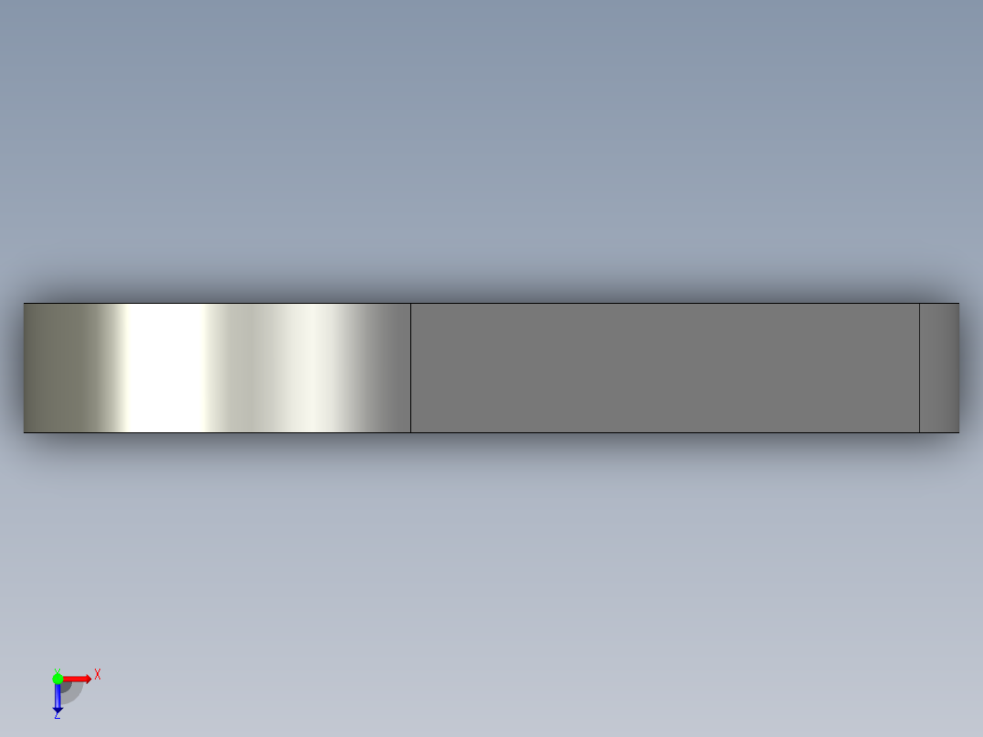 同步带YZ-TBN150XL050俯视图