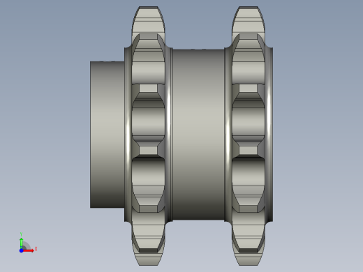 双排链轮16A-13前视缩略图