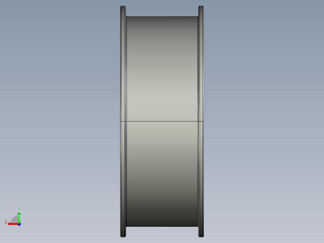 25489mmAC轴流风机AC轴流风扇TXA89S-254B1H后视图