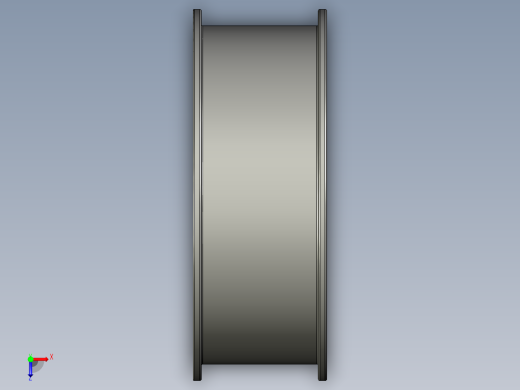 25489mmAC轴流风机AC轴流风扇TXA89S-254B1H俯视缩略图