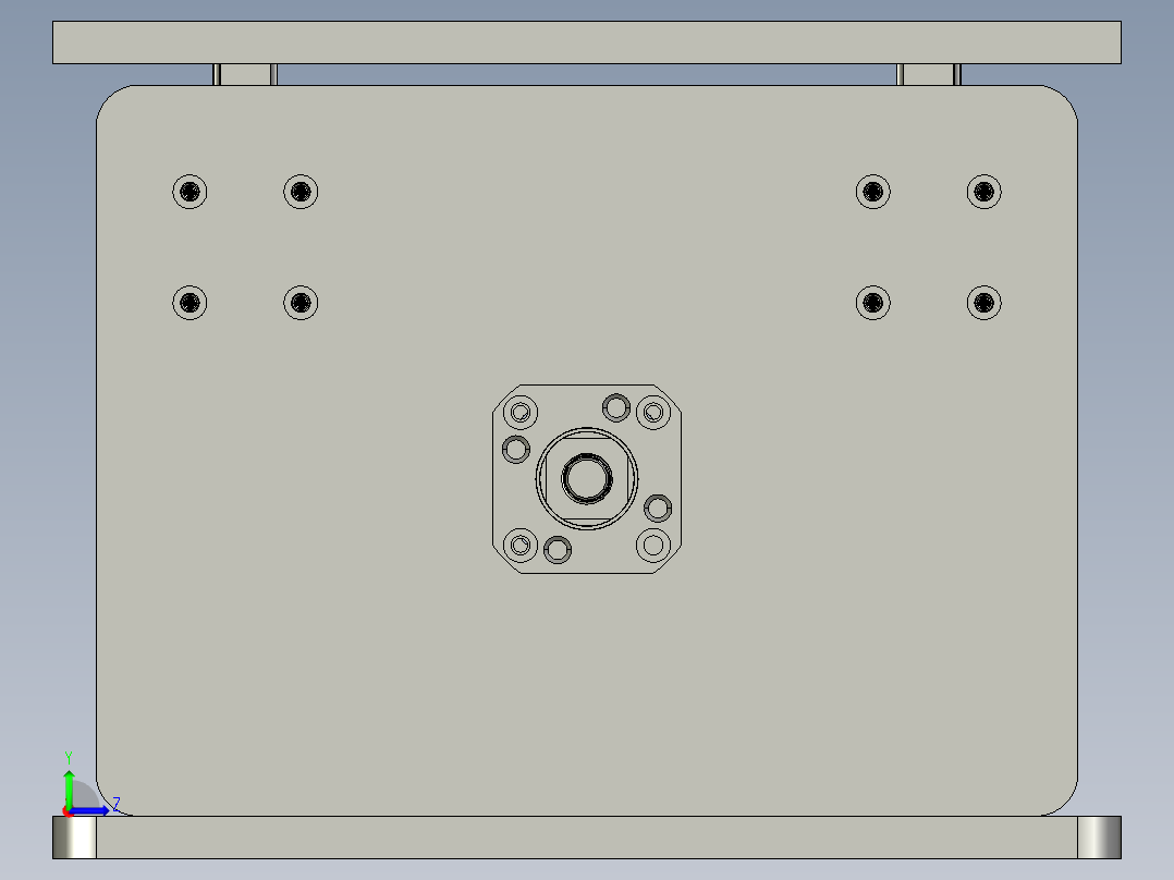 升降机构左视图