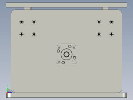 升降机构左视缩略图