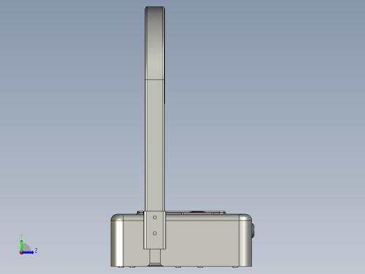 智能遥控地锁自动感应左视缩略图
