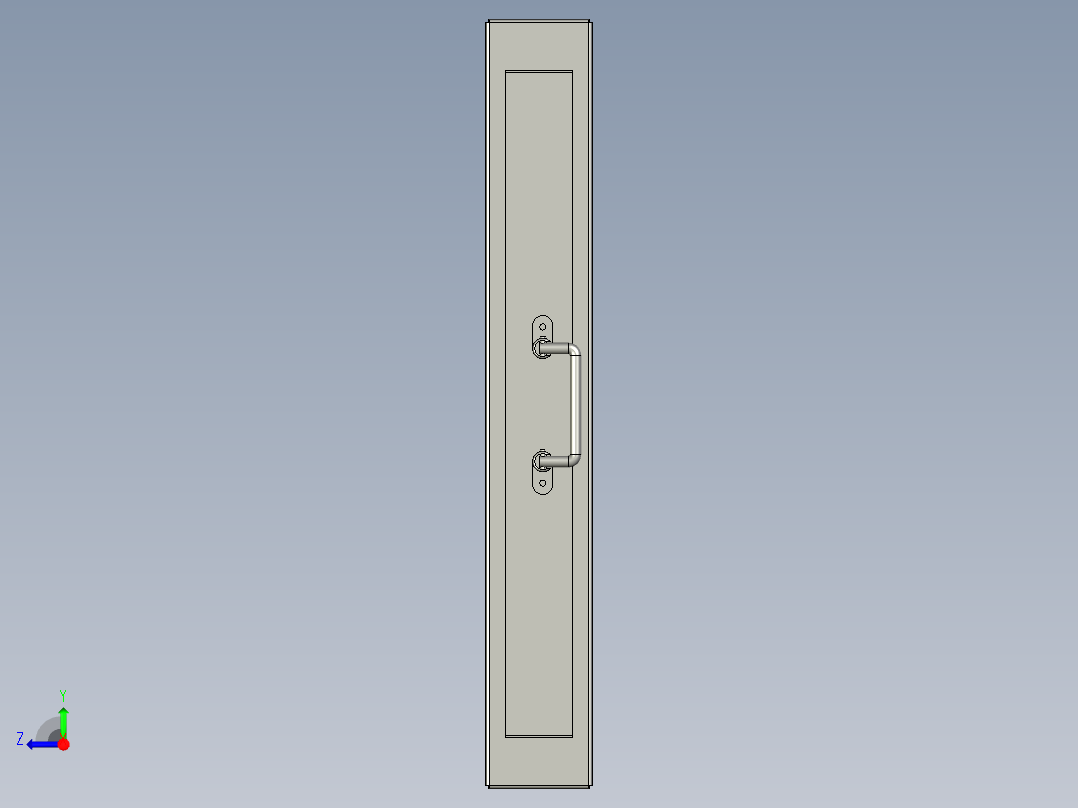 02-00-02键盘抽屉右视图